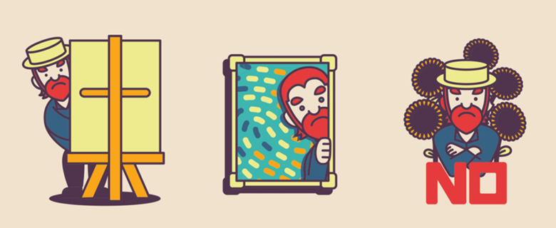 Van Gogh Stickers