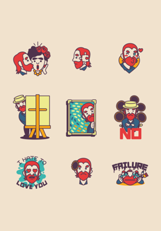 Van Gogh Stickers