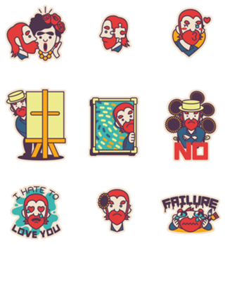 Van Gogh Stickers