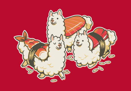 Alpaca Sushi Niguiri