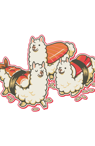 Alpaca Sushi Niguiri