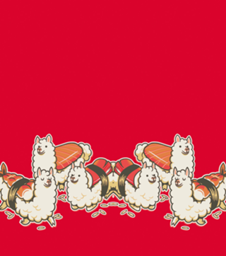 Alpaca Sushi Niguiri