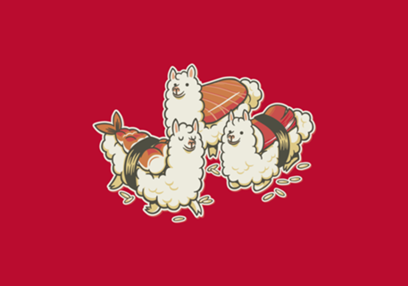 Alpaca Sushi Niguiri