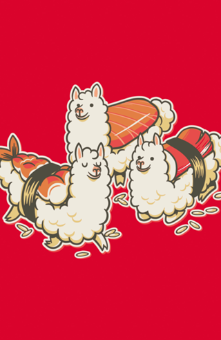 Alpaca Sushi Niguiri