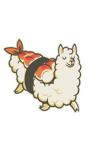 Alpaca Sushi Niguiri I