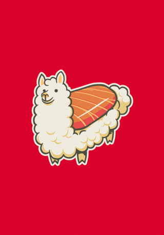 Alpaca Sushi Niguiri II