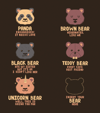 Greatest Bears Insert your Bear