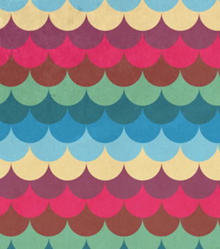 Colorful Mermaid Pattern