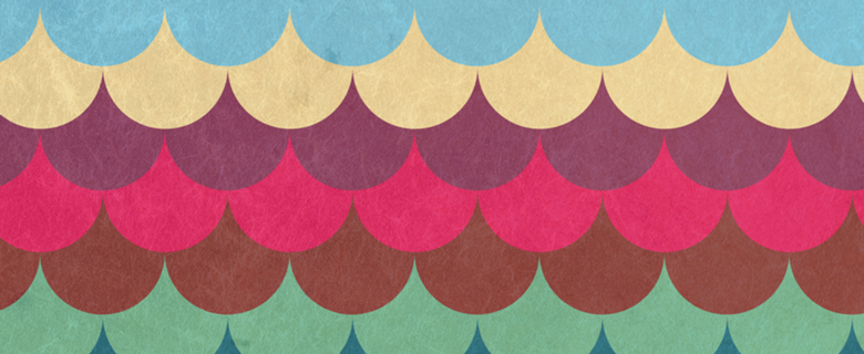 Colorful Mermaid Pattern