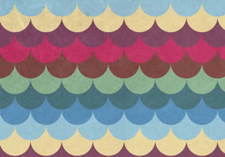 Colorful Mermaid Pattern