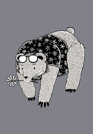 Goth Bear Florida Vacation