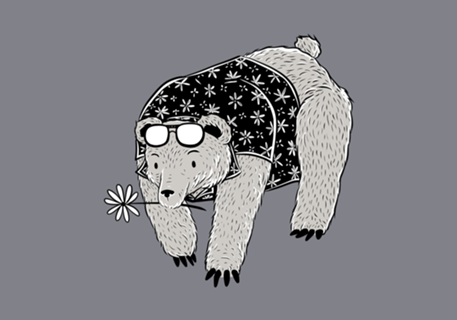 Goth Bear Florida Vacation