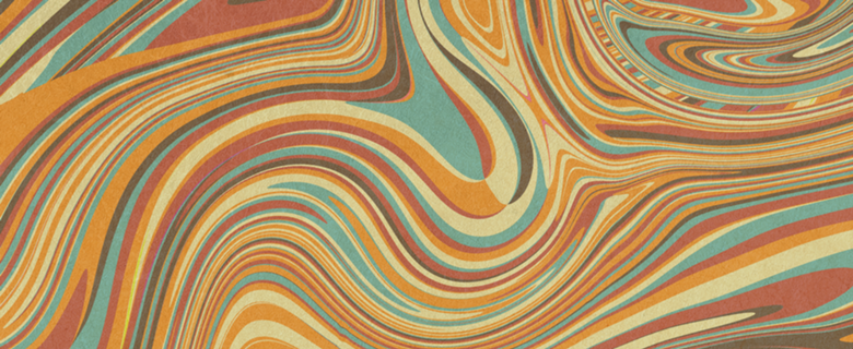 Rainbow Marble Organic Texture