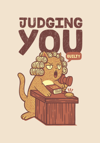 I'm Judging You Cat T-Shirt