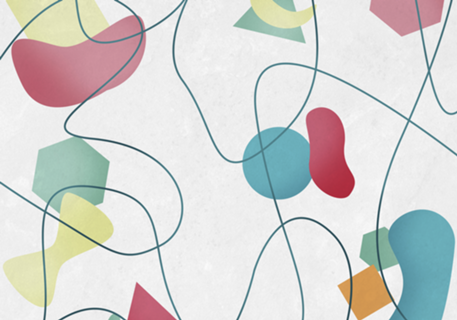 Geometric Miró Pattern