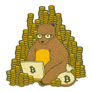 Bitcoin Miner T-shirt Bear