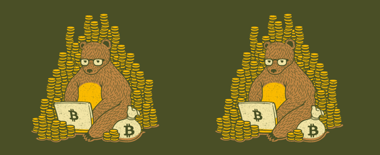 Bitcoin Miner T-shirt Bear