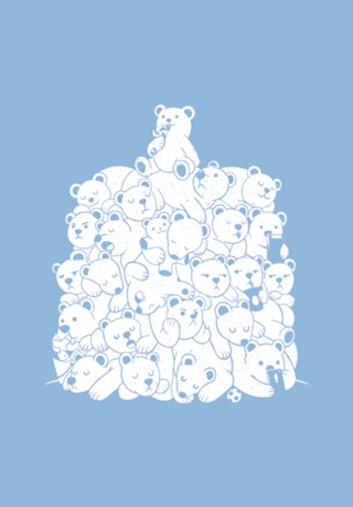 Bear T-Shirt Hibernation Kids