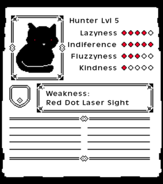 RPG Video Game Cat