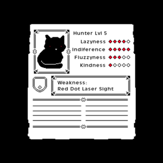 RPG Video Game Cat