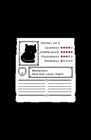 RPG Video Game Cat