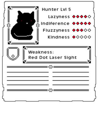 RPG Video Game Cat