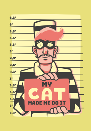 My Cat Made Me Do It