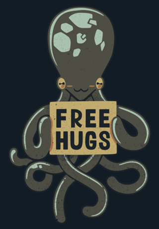Free Hugs Octopus