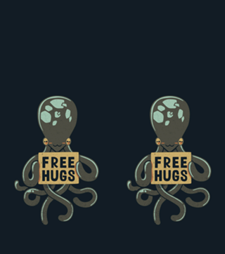 Free Hugs Octopus