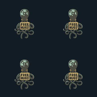Free Hugs Octopus