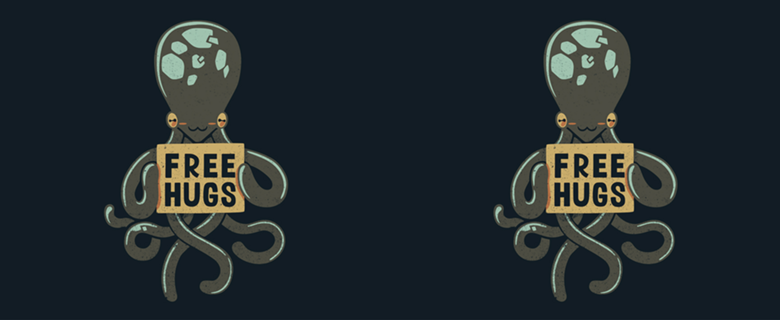 Free Hugs Octopus