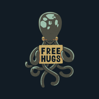 Free Hugs Octopus