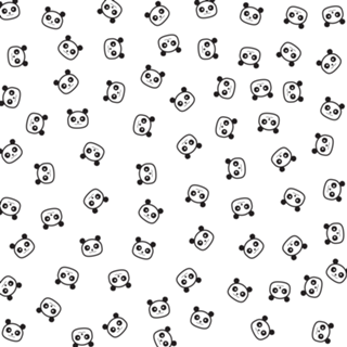 Pandamonio Panda Pattern