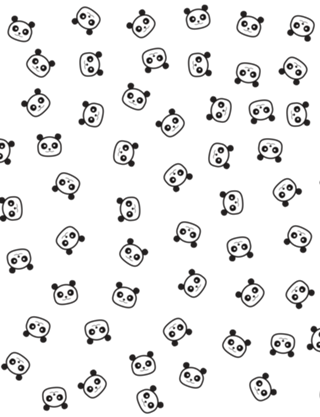 Pandamonio Panda Pattern