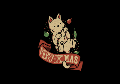 Merry Xmas Cat