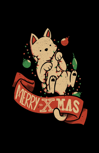 Merry Xmas Cat