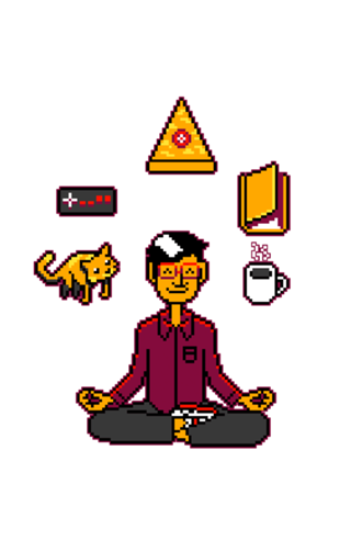 Meditation Games Coffee and Books