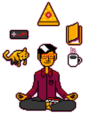 Meditation Games Coffee and Books