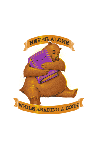 Never Alone While Reading a Book