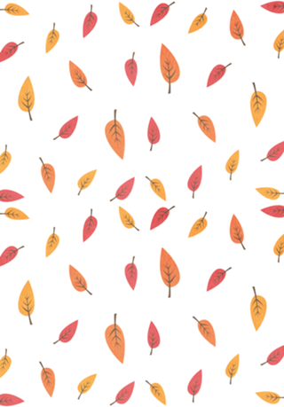 Falling Leaves Autumn Pattern