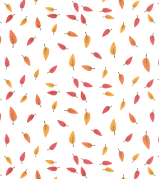 Falling Leaves Autumn Pattern