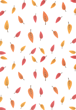Falling Leaves Autumn Pattern