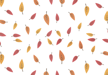 Falling Leaves Autumn Pattern