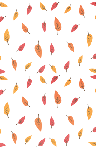 Falling Leaves Autumn Pattern