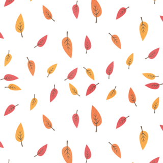 Falling Leaves Autumn Pattern