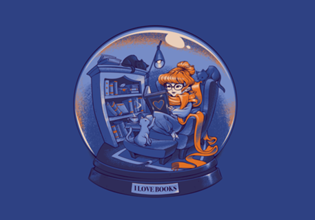 I Love Books and Cats
