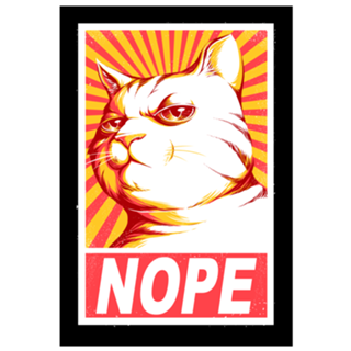 Obey Cats Black