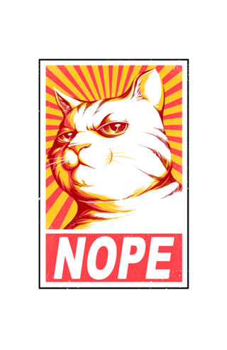 Obey Cats Black