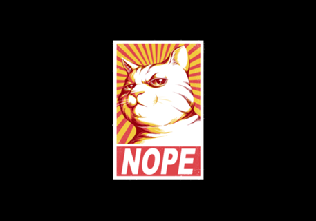 Obey Cats Black