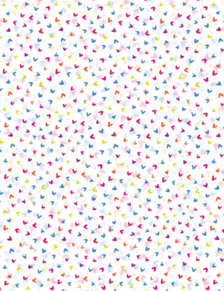 Black Rainbow V Pattern